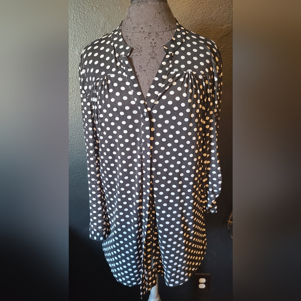 Polka Dot Blouse